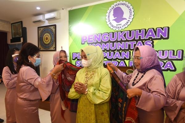 Kukuhkan Pengurus KPPSU, Nawal Harapkan Jadi Inspirasi Perempuan